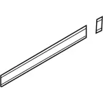 OEM NEW 12-13 Ford Lincoln F150 Mark LT DOHC Stripe Tape CL3Z-18255A37-AA