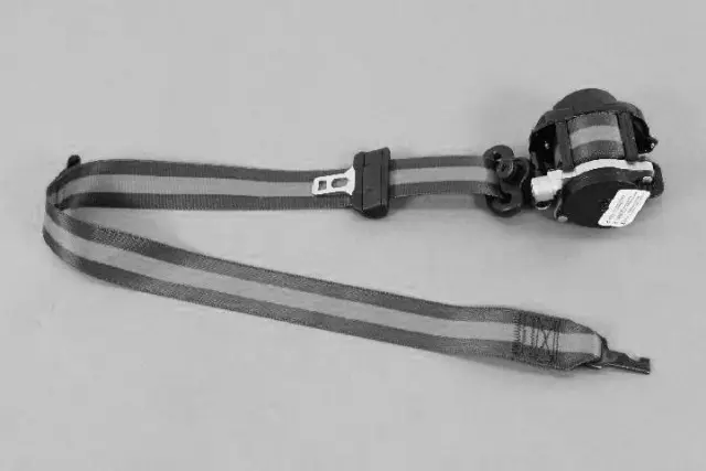 Front Seat Belt And Retractor, Right