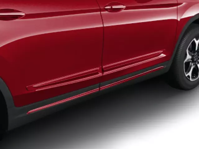 Body Side Moldings - Radiant Red Metallic