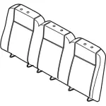 2020 Ford Seat Back Cover