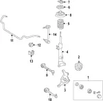Parts Kit, Shock Absorber