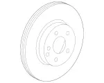 Brake Disk, Vented