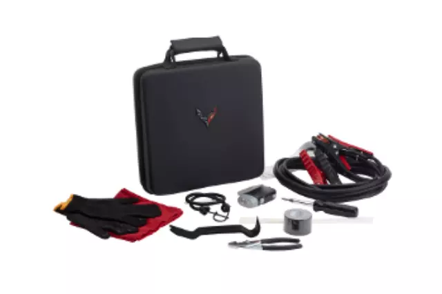 2020-2026 Chevrolet Corvette Highway Safety Kit With Crossed Flags