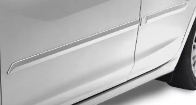 Body Side Molding - Crystal White Pearl