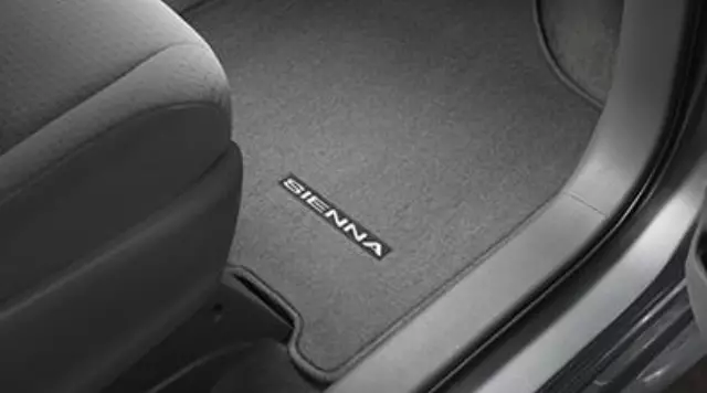 Sienna Floor Mats Black 7PSC - Toyota (PT206-08172-20)