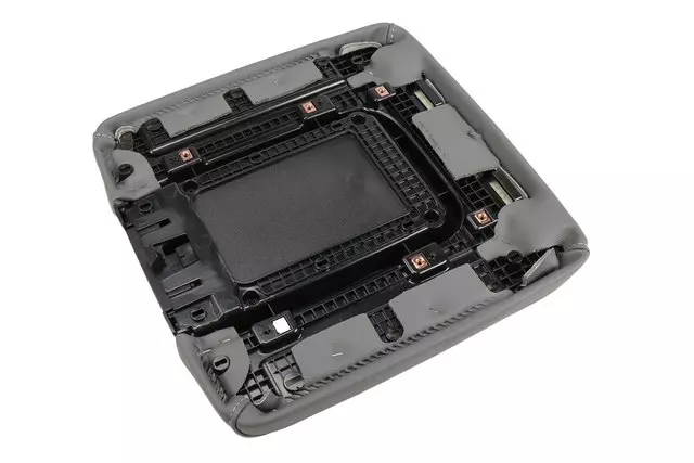 Dark Ash Gray Front Console Armrest Lid