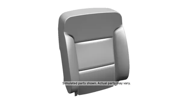 Jet Black Driver Seat Back Cover