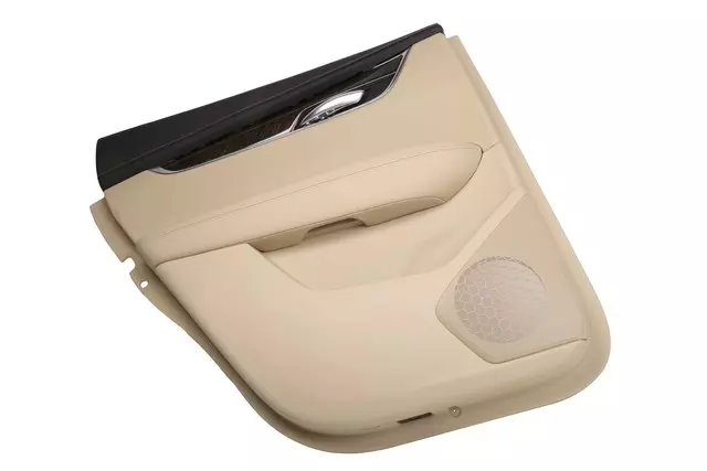 Black Rear Driver Side Door Trim