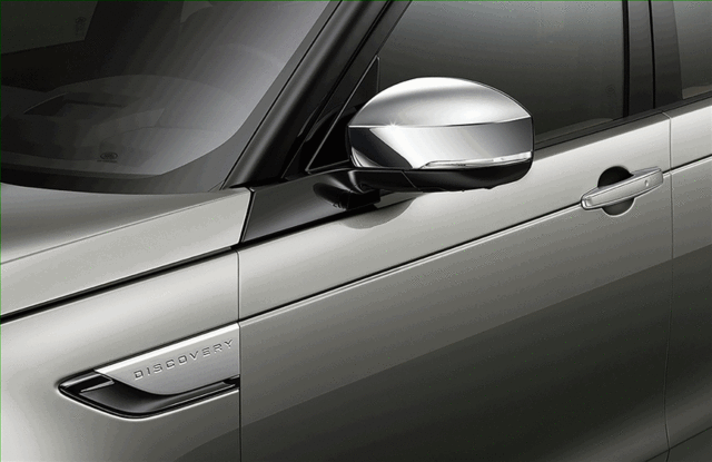 2016-2020 Land-Rover Mirror Covers - Bright Finish