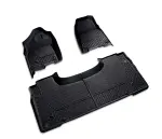 All-Weather Floor Mats, Front & Rear -- Quad (Black)