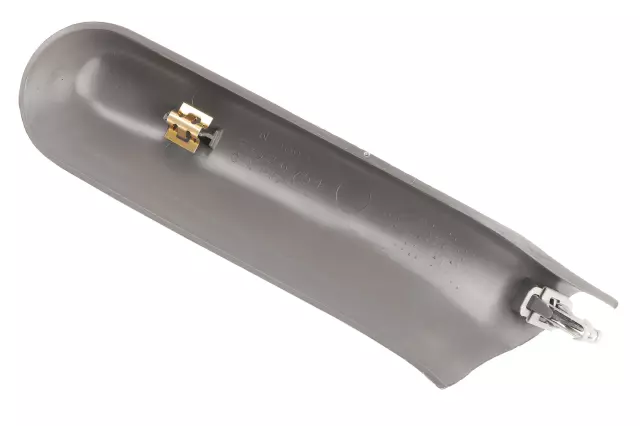 Medium Dark Pewter II Rear Passenger Side Door Upper Roller Bracket Garnish Molding