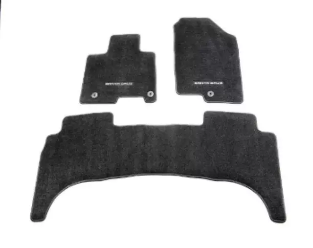 2022-2025 Hyundai Santa Cruz Front & Rear Carpeted Floor Mats Set