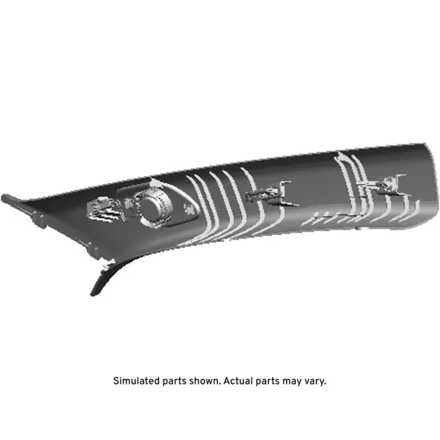 Light Platinum Driver Side Windshield Garnish Molding