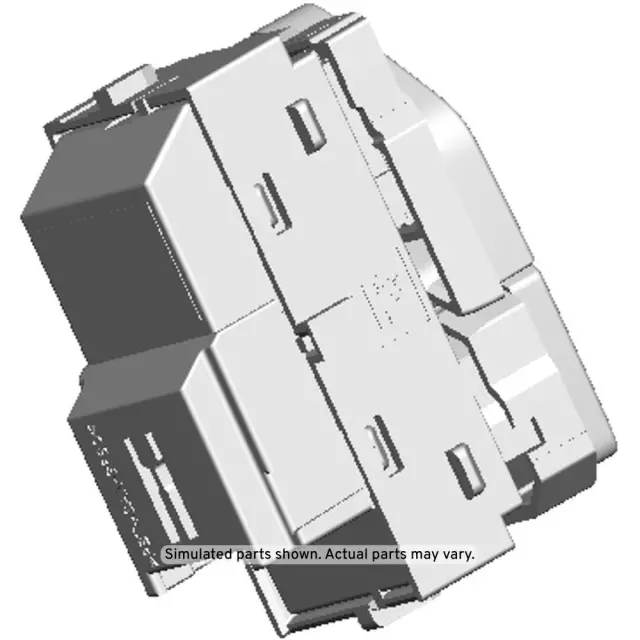 Black Driver Side Door Lock Switch