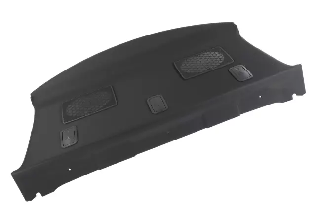 Jet Black Rear Window Panel Trim