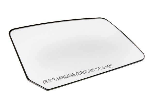 Passenger Side Mirror Glass For 2002-2007 Jeep Liberty - RH, With Adhesive Pad - B915R