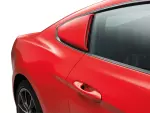 Side Quarter Window Scoop - Race Red
