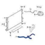 2021-2024 Ford Bronco Sport - Upper Hose