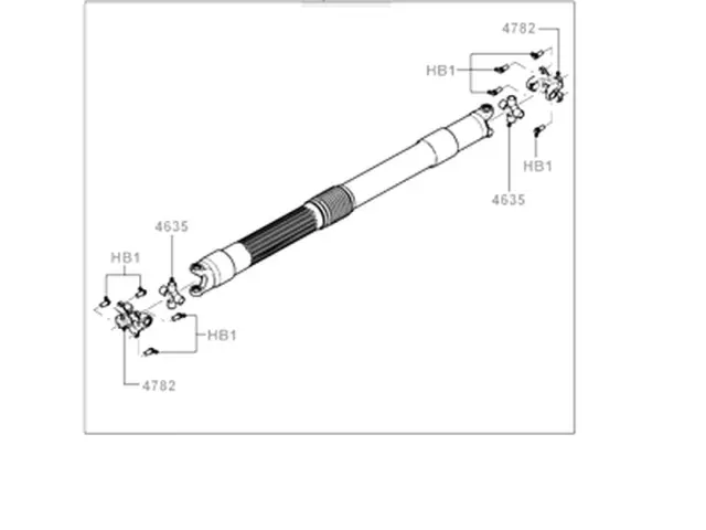 BR3Z-4602-C - Drive Shaft - 2011-2014 Ford Mustang | Eastgate Ford