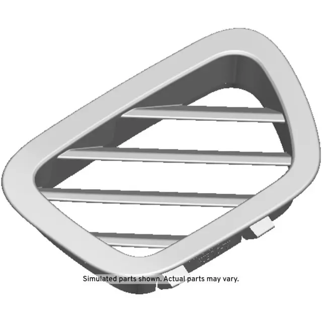 Dark Atmosphere Driver Side Window Defogger Outlet Grille