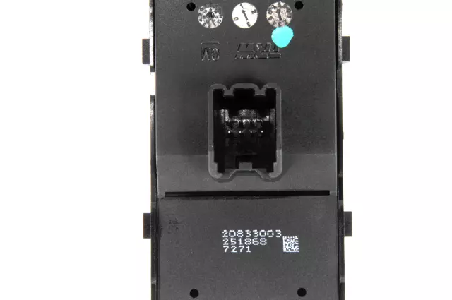 Dark Argent Metallic Front Driver Side Door Window and Multi-Function Switch