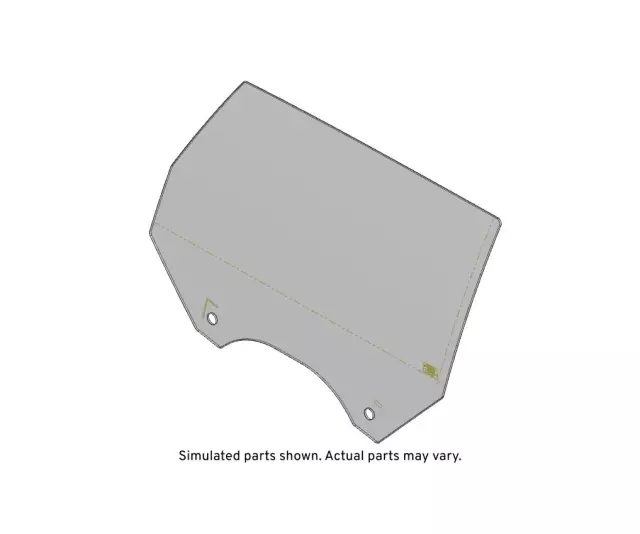 Front Driver Side Door Window