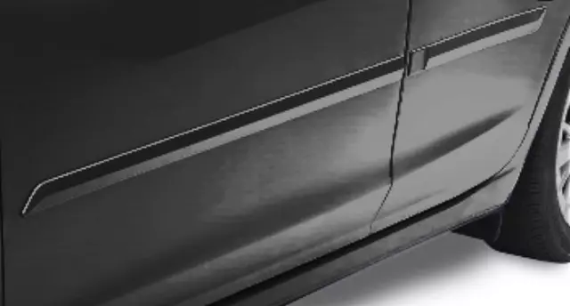 2019-2021 Subaru - Body Side Molding - Dark Gray Metallic