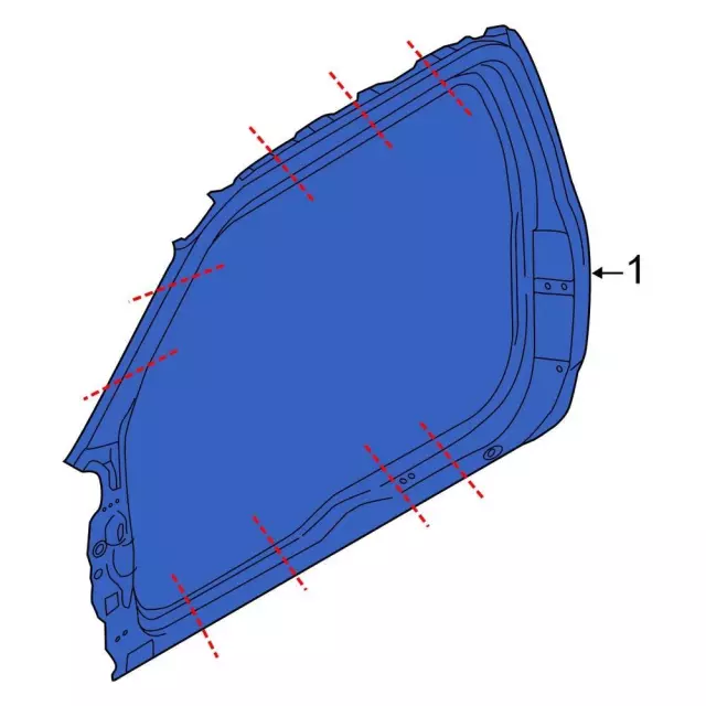 ML3Z-18211A10-A - Aperture Panel Ford Parts Direct