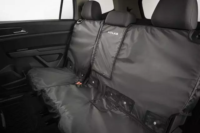 Rear Seat Cover With Atlas Logo (For Bench