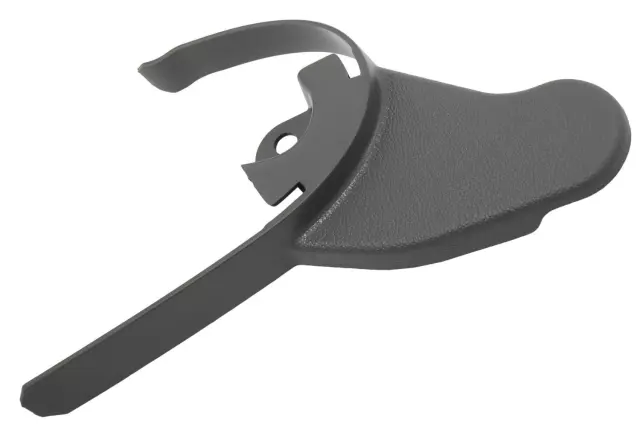 Dark Ash Gray Front Seat Armrest Hinge Finish Cover