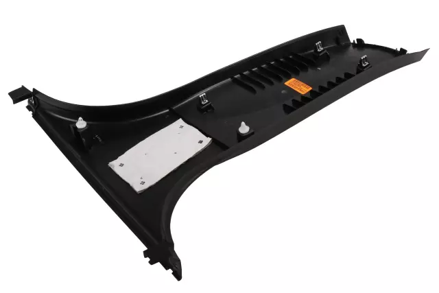 Jet Black Driver Side Center Pillar Lower Trim Panel