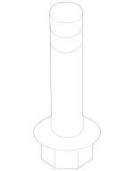 Hex Head Screw W Flange