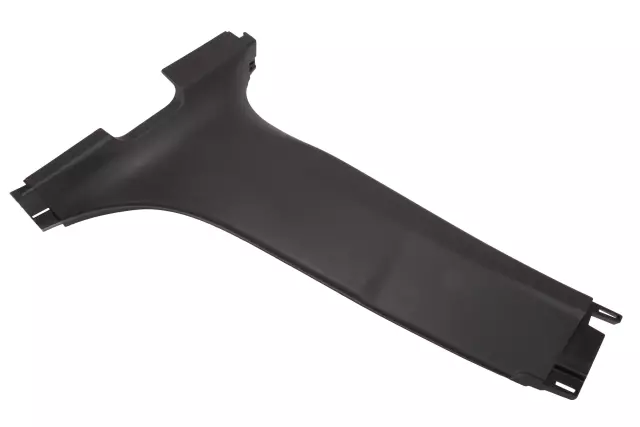 Black Driver Side Center Pillar Lower Trim Panel