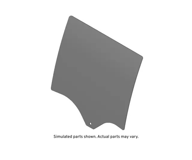 Rear Driver Side Door Window