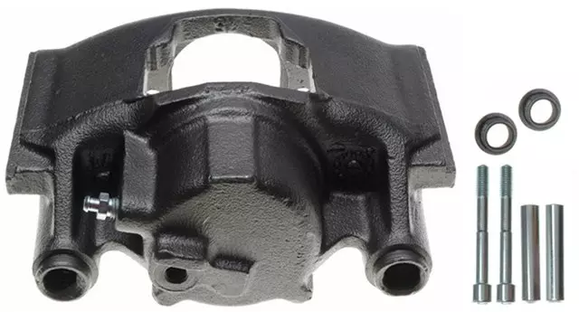 Front Passenger Side Disc Brake Caliper Assembly (Friction Ready Non-Coated), Remanufactured