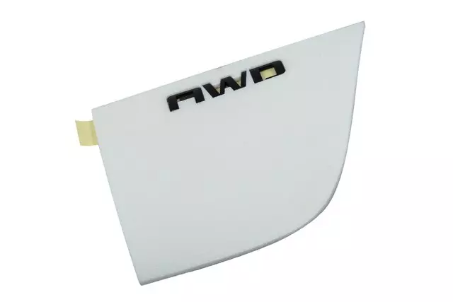 Passenger Side Liftgate Vehicle Name Plate