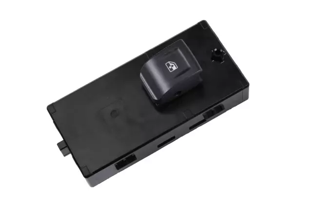 Black Carbon Metallic Front Passenger Side Door Window Switch