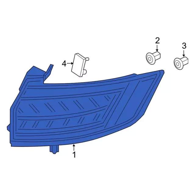 KT4Z-13404-D - Tail Light Assembly 2019-2024 Ford Edge | Ford