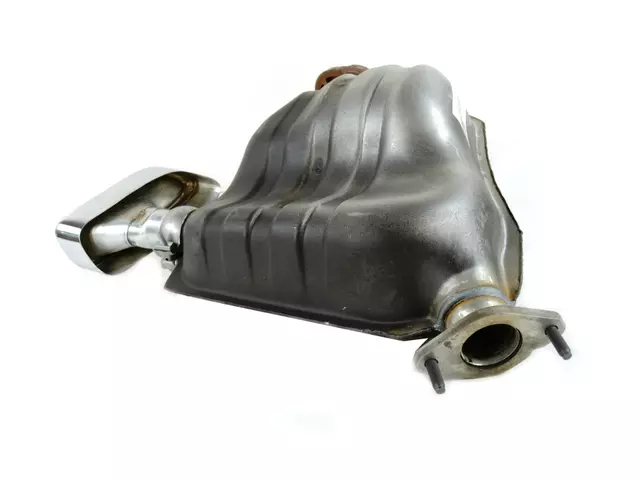 Exhaust Resonator And Tailpipe, Left