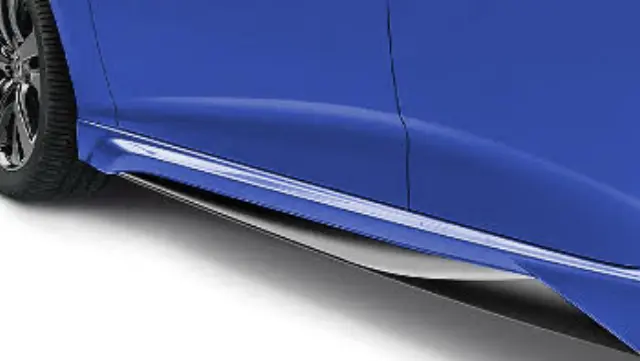 Genuine OEM Acura - Under-Body Spoiler - Side - Apex Blue Pearl