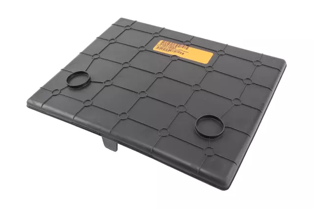 Black Front Floor Console Compartment Liner