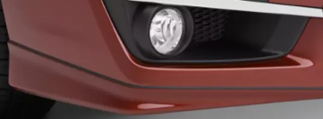 2015-2016 Subaru Impreza - Front Underspoiler - Crystal Black Silica