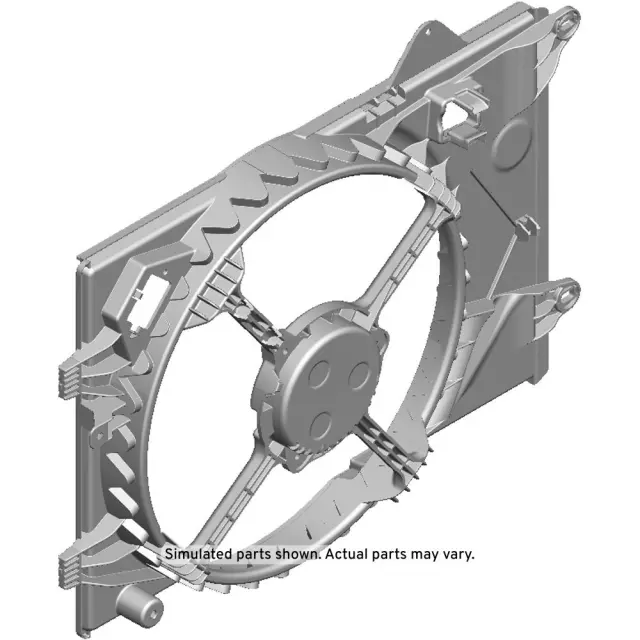 Engine Cooling Fan Shroud