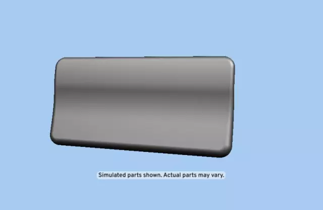 Black Instrument Panel Compartment Hole Cover
