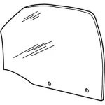 1994-2011 Ford - Door Glass