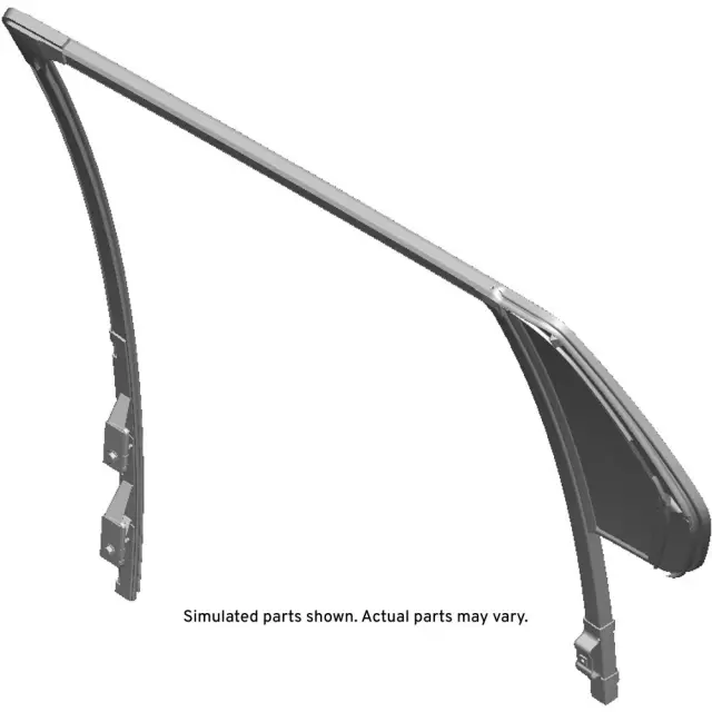 Rear Passenger Side Door Window Weatherstrip