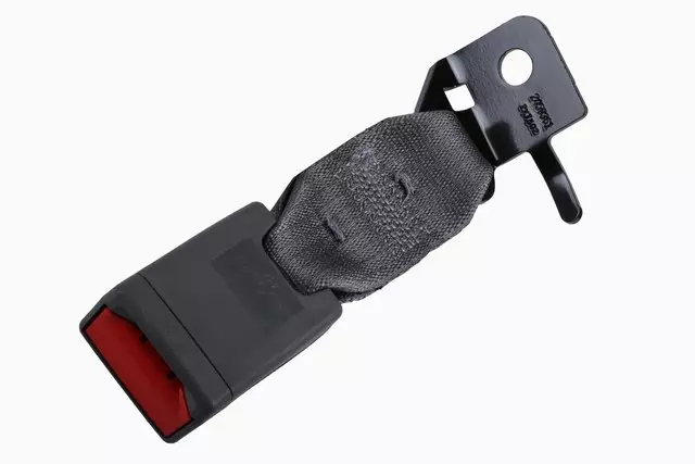 Dark Titanium Rear Driver Side Seat Belt with Buckle