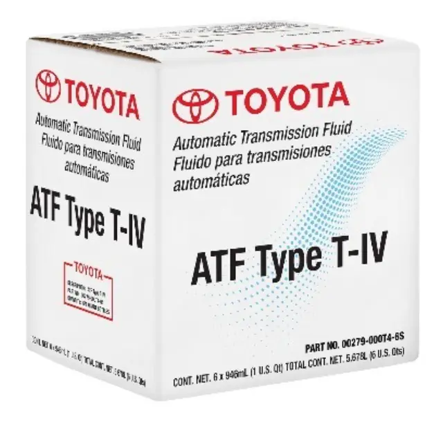 00279-000T4-6S - Genuine Toyota ATF TYPE T-IV Transmission FLUID