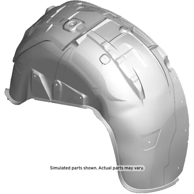 Rear Passenger Side Wheelhouse Liner