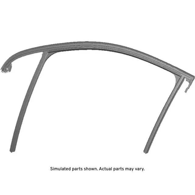 Front Driver Side Door Window Weatherstrip